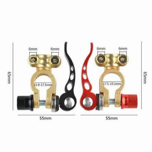 Jual kepala aki quick release kuningan.kleman aki. 2pics pengait aki