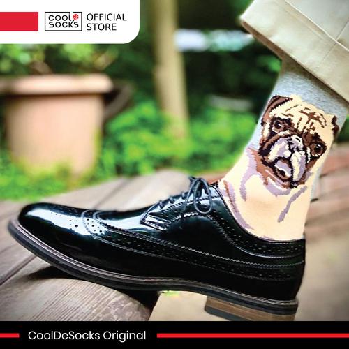 Gambar CoolDeSocks Original | Kaos Kaki Motif - Pug Pose dari CoolDeSocks undefined Tokopedia