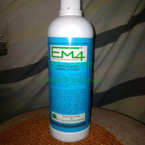 Jual EM4 pengolahan limbah padat / cair dan toilet - Kota Depok ...