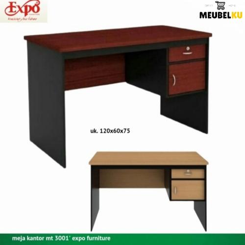 Jual meja kantor meja kerja meja tulis expo - mahogany - Kota Bandung