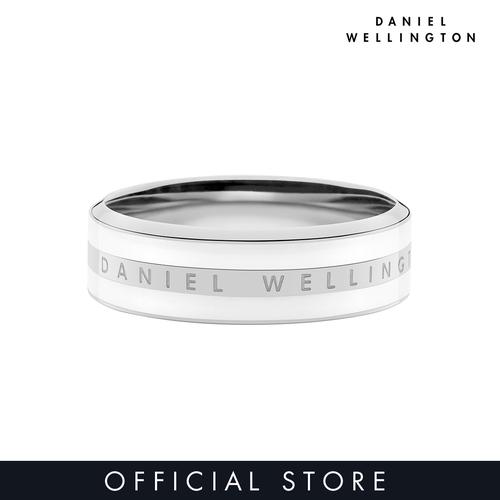 Promo Daniel Wellington Emalie Ring Satin White S 52