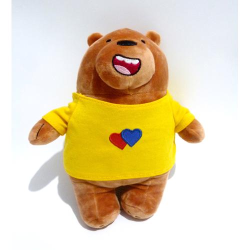 Jual Boneka We Bare Bears Miniso Life Original Grizzly Bear Kab