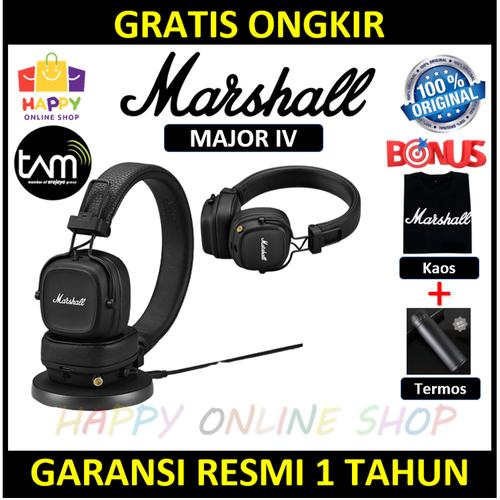 Promo Marshall Major IV Marshall Major 4 Bluetooth Headphone Garansi Resmi  - Jakarta Barat - Happy-OnlineShop | Tokopedia