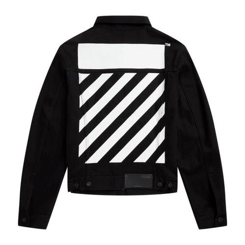 Jual OW SS22 Diag Tab Slim Denim Jacket 