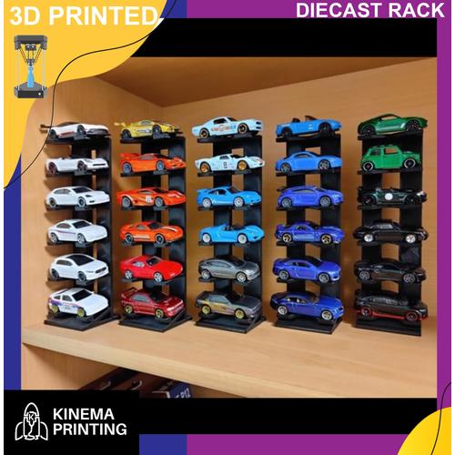 Jual 1:64 Diecast Rack Stand Hotwheels Matchbox Majorette Rak 3D Print ...
