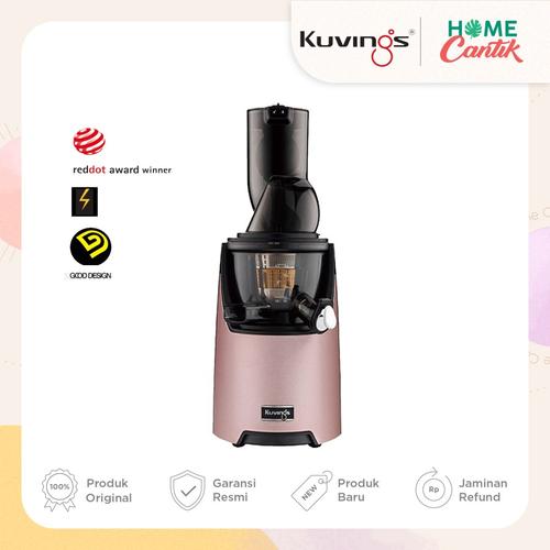 Promo Kuvings Whole Slow Juicer EVO820 Matt Dark Red Rose Gold Cicil