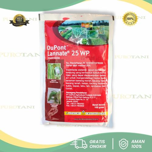 Gambar Insektisida Metomil Dupont Lannate 25 Wp 100 Gram dari Purotani.ID Kab. Purworejo Tokopedia