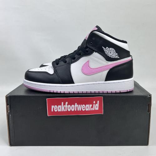 Jordan 1 Mid 'White Light Arctic Pink' (GS) – Aced Kickz