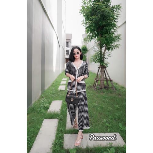 Jual Knit Set (Longsleeves Cardigan + 