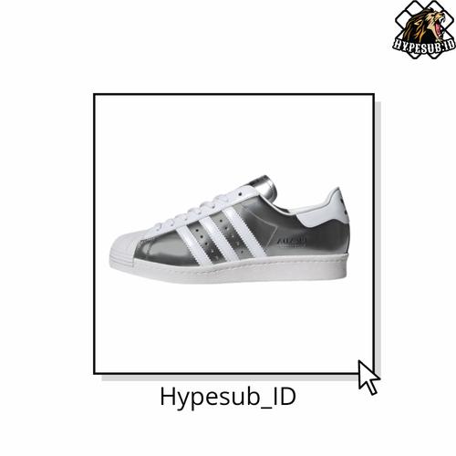 prada adidas superstar silver