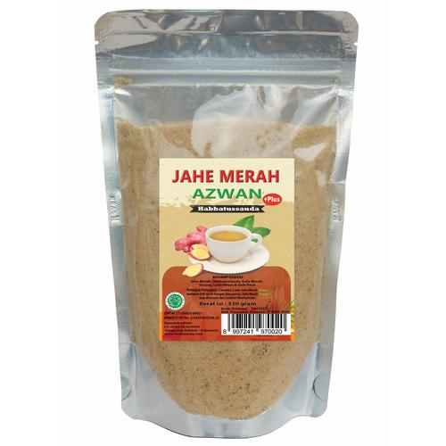 Gambar Jahe Merah Bubuk Kemasan 330 Gram dari Jahe Azwan Kota Bekasi Tokopedia
