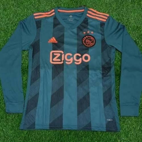 Jual JERSEY BOLA AJAX AWAY LONGSLEEVE 