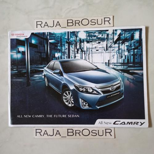 Jual Poster brosur katalog leaflet Toyota All New Camry 2012 Kab