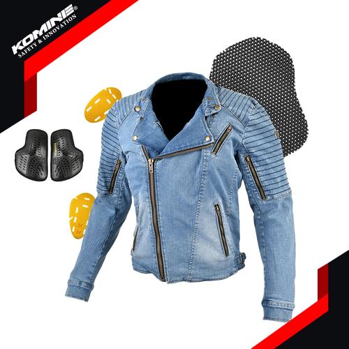 Jual Jaket KOMINE JK-154 Protect Denim 