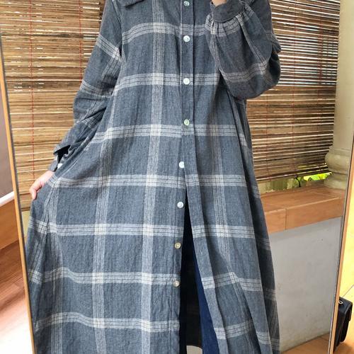 Jual Shirt Dress Big Collar Kemeja 
