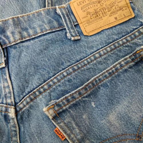 Jual Vintage Orange Tab Levis Jeans 