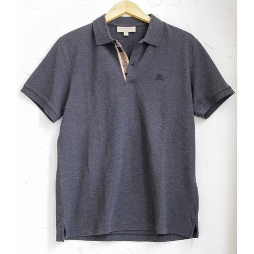 BURBERRY Polo Shirt in Dark Grey Color 
