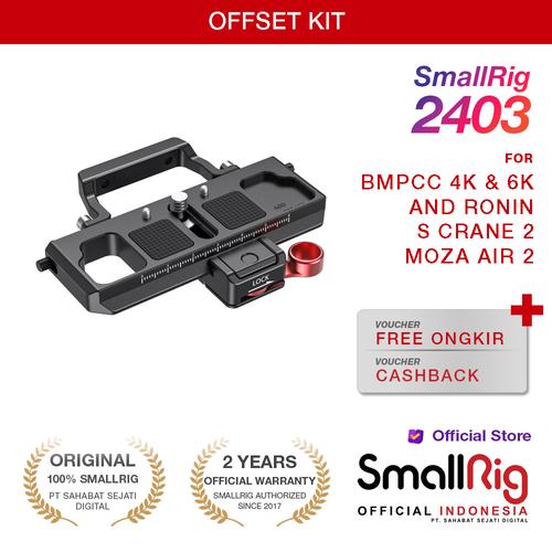 Promo SmallRig Offset Kit BMPCC 4K 6K and Ronin S Crane Moza Air