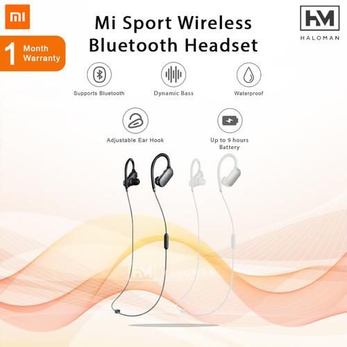 Jual Xiaomi Mi Sport Wireless Bluetooth Headset Earphone - Putih - Jakarta  Barat - haloman.id | Tokopedia