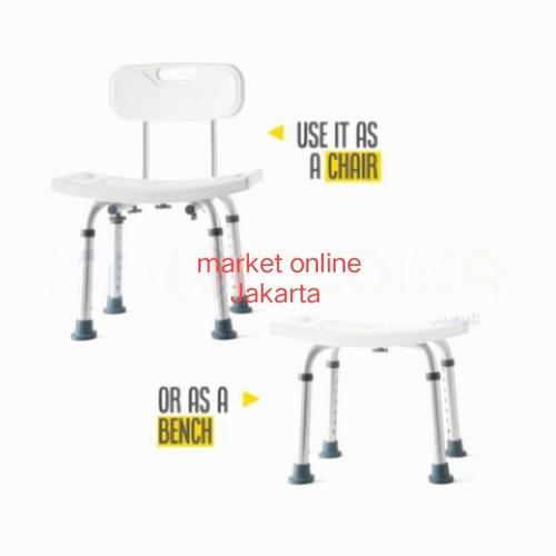 Jual Kursi Mandi Lansia-Bath Chair Shower Bench, praktis Ringan dan ...