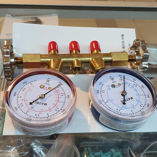Manipol R32 Jual Manifold R32 untuk AC dengan Dual Pressure Gauges dan Konektor ...