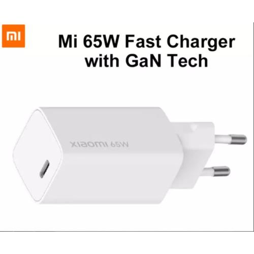 Jual Mi Xiaomi 65W Fast Charger with GaN Tech Adapter Type C