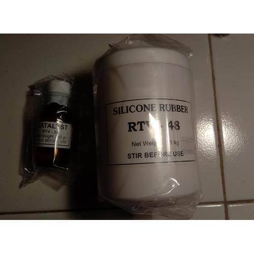 Gambar Silicone Rubber RTV 48 / Cetakan Silicon / Silikon + Katalis dari EVXIO Kab. Jember Tokopedia