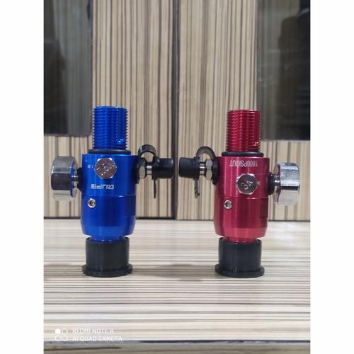 Gambar Regulator Paintball taiwan M18 output 1800 psi - Merah dari dayakaryamakasar Kota Makassar Tokopedia