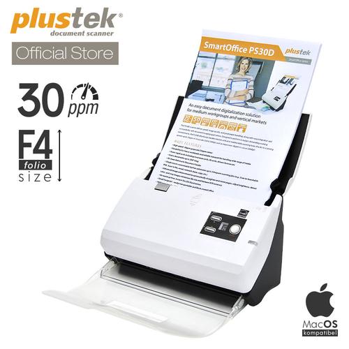 Gambar Scanner Plustek SmartOffice PS30D - 30 Lembar/menit (F4/Folio) dari Scanner Plustek Jakarta Pusat Tokopedia