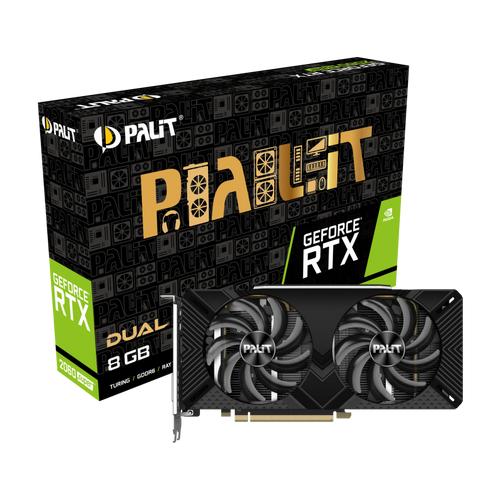 Jual PALIT VGA GeForce RTX 2060 SUPER DUAL 8G GDDR6 w/o LED 