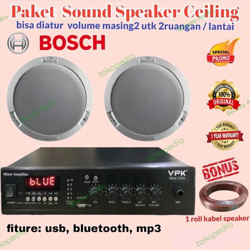 Jual PAKET SOUND SPEAKER CEILING BOSCH 