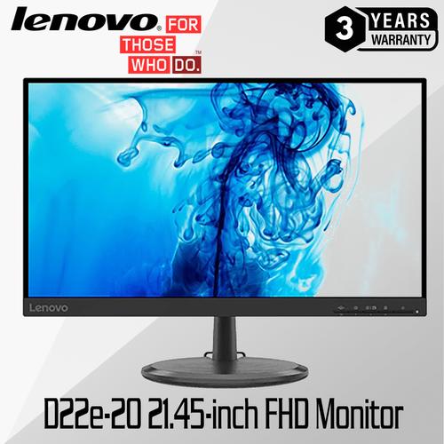 Lenovo D22e-20 21.45-inch FHD Monitor 