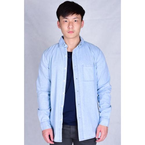 Promo Kemeja Denim | Kemeja Casual |DxL 