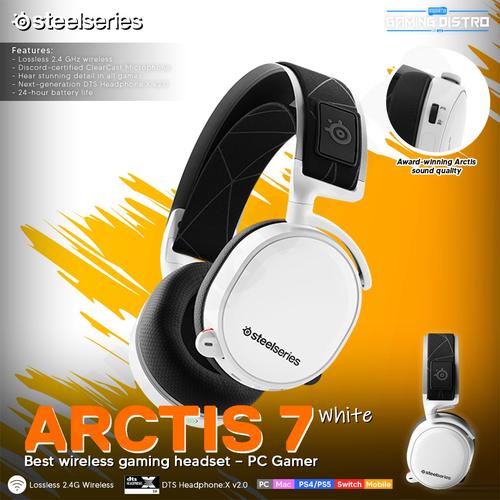 Daftar harga STEELSERIES Arctis 7 - White | Bhinneka