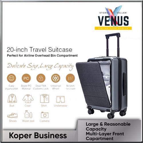 Gambar Xiaomi Luggage Business 20 inch Koper Travel Suitcase Kabin dari venus mobile Jakarta Utara Tokopedia