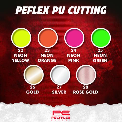 Jual POLYFLEX PU KOREA GOLD, ROSEGOLD, SILVER & NEON ( ROLL ) - Kota ...