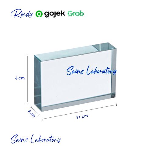 Jual Balok Kaca Plan Paralel Glass Box Optical Glass Brick Kaca Persegi