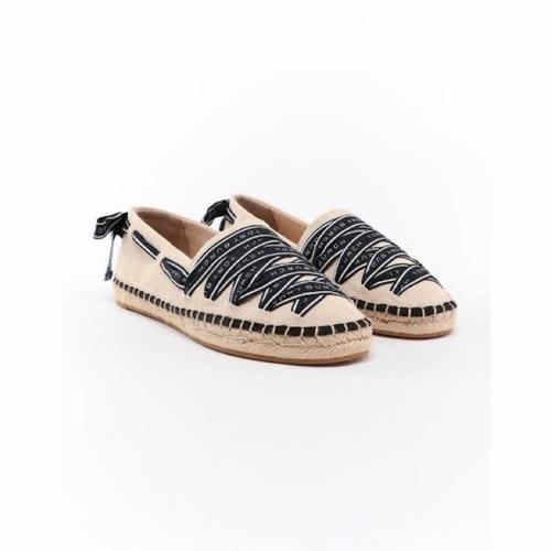 canvas espadrille flats