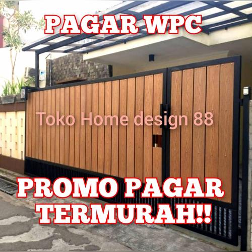 Jual Pagar WPC / WPC pagar kayu asri tersedia banyak pilihan KA100S10