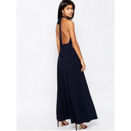 Jual GALE Backless Maxi Dress - Low hem 