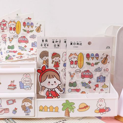 Sticker Kota Jual ST399 - Diy Dekorasi stiker / Washi Paper Stickers Cute - Kota ...