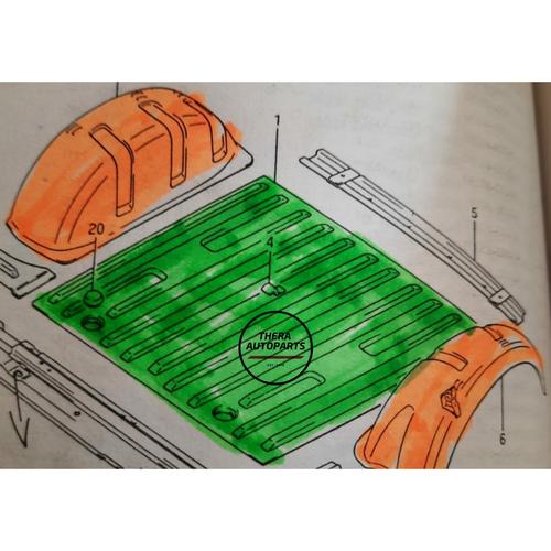 Jual Dek Lantai Belakang Suzuki Jimny Katana Original SGP - Jakarta