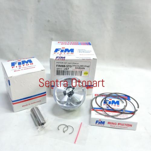 Jual Piston seher kit vixion mx King r15 old oversize std 0 fim