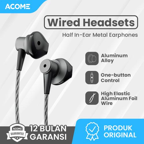 Promo Acome Wired Earphone Headset 