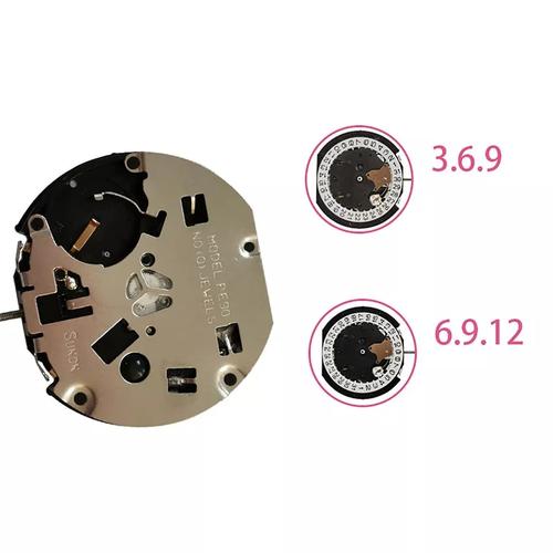 Jual MESIN JAM TANGAN SUNON MOVEMENT PE90 PE 90
