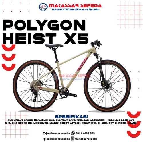 SEPEDA HYBRID POLYGON HEIST X5 ALLOY 