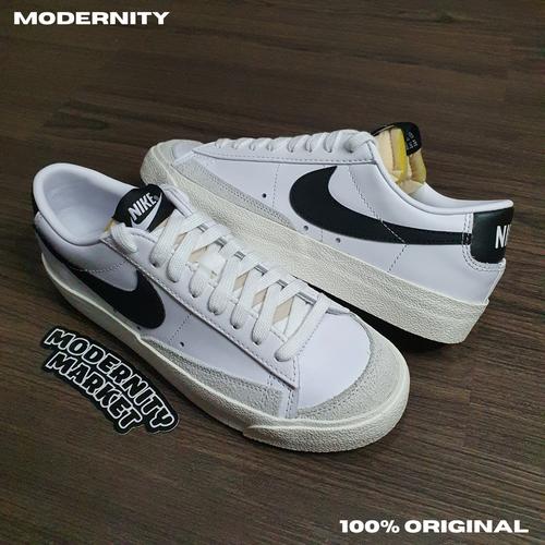 Jual NIKE BLAZER LOW 77 WHITE BLACK ORIGINAL - 38 - Kota Bandung -  MODERNITY MARKET | Tokopedia