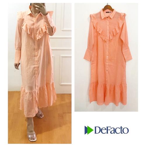 Jual D*FACTO long sleeve button front 