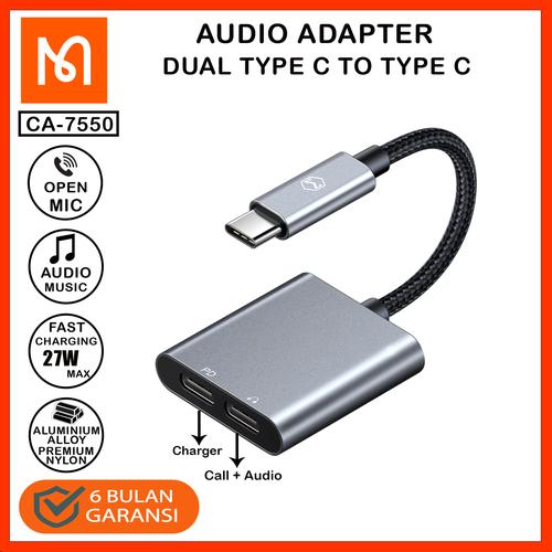 MCDODO CA-7550 Audio Adapter Type C 