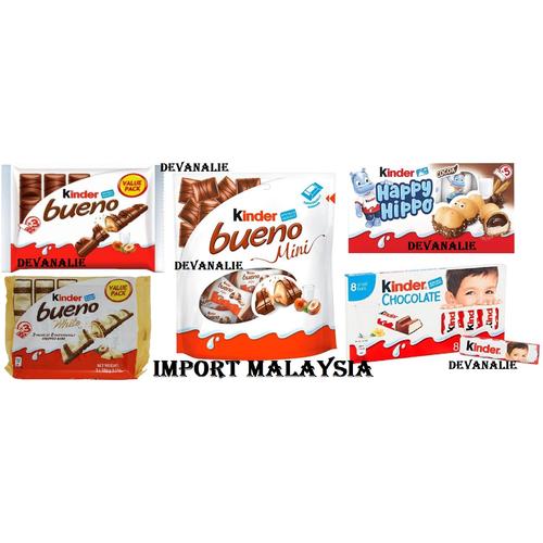 Jual Kinder Bueno Chocolate Happy Hippo Mini isi 16 Coklat Cokelat